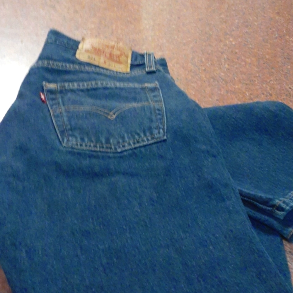 Signature by Levi Strauss Classic Blue Straight Leg Jeans